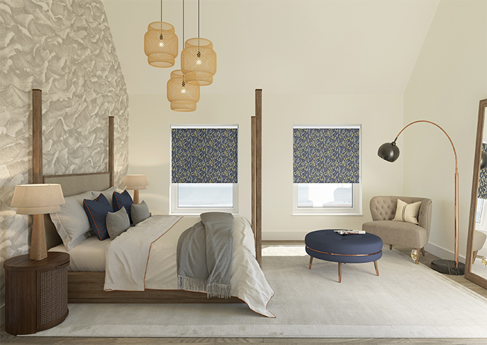 Iris, Dutch Blue - Twist&Fit Roller Blind - Image 8